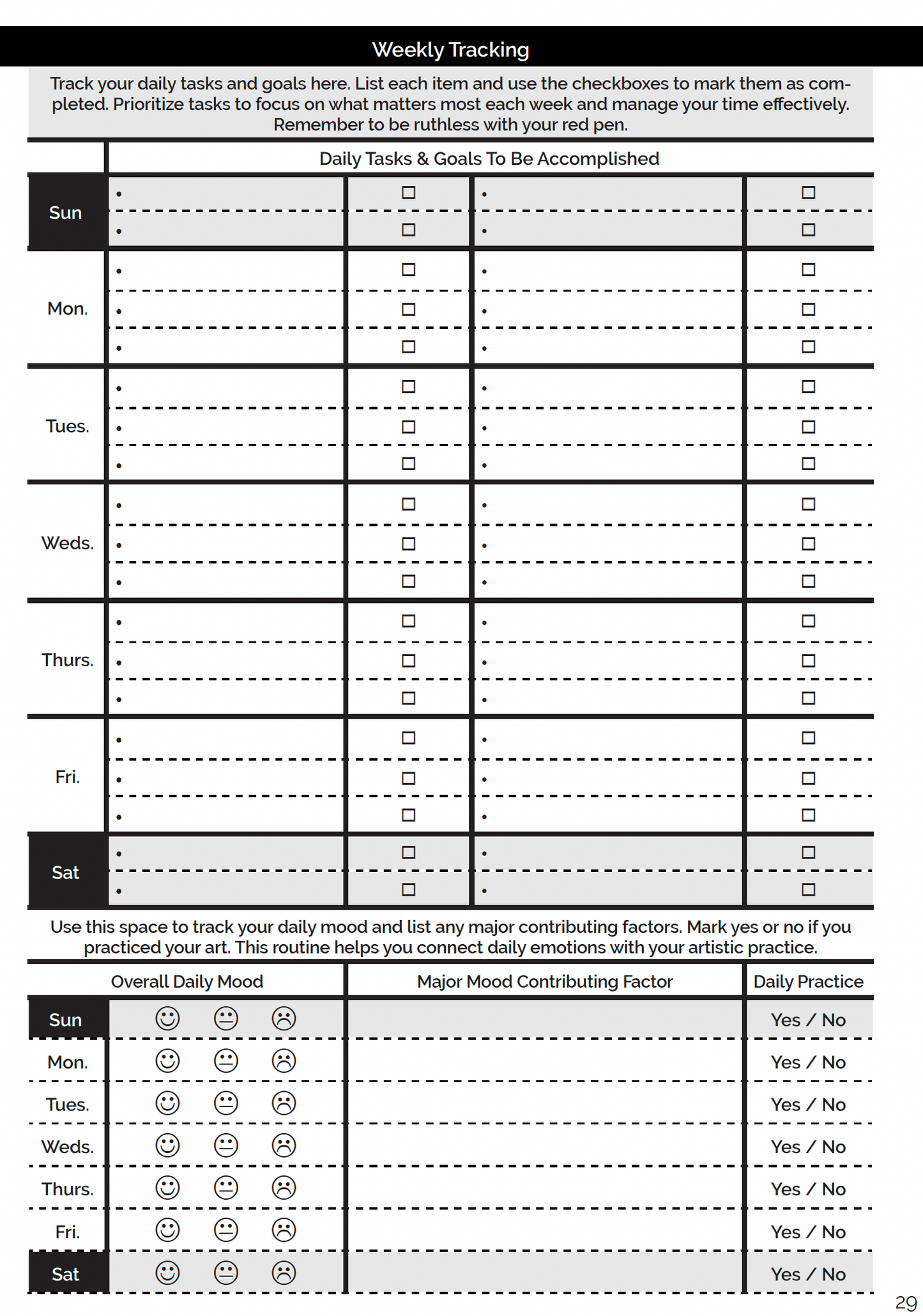 Artisan’s Almanac